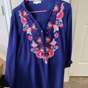Solitaire Tunic top- size XL